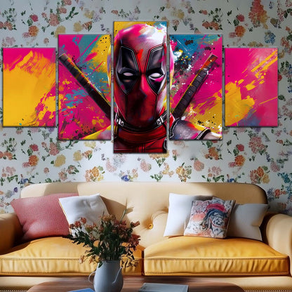 DC Wall Art - DCEU5033 - Deadpool - DC Extended Universe Poster - DC Extended Universe Canvas