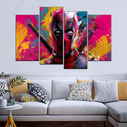 DC Wall Art - DCEU5033 - Deadpool - DC Extended Universe Poster - DC Extended Universe Canvas