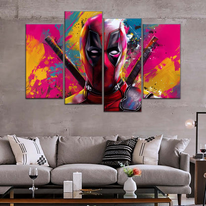 DC Wall Art - DCEU5033 - Deadpool - DC Extended Universe Poster - DC Extended Universe Canvas