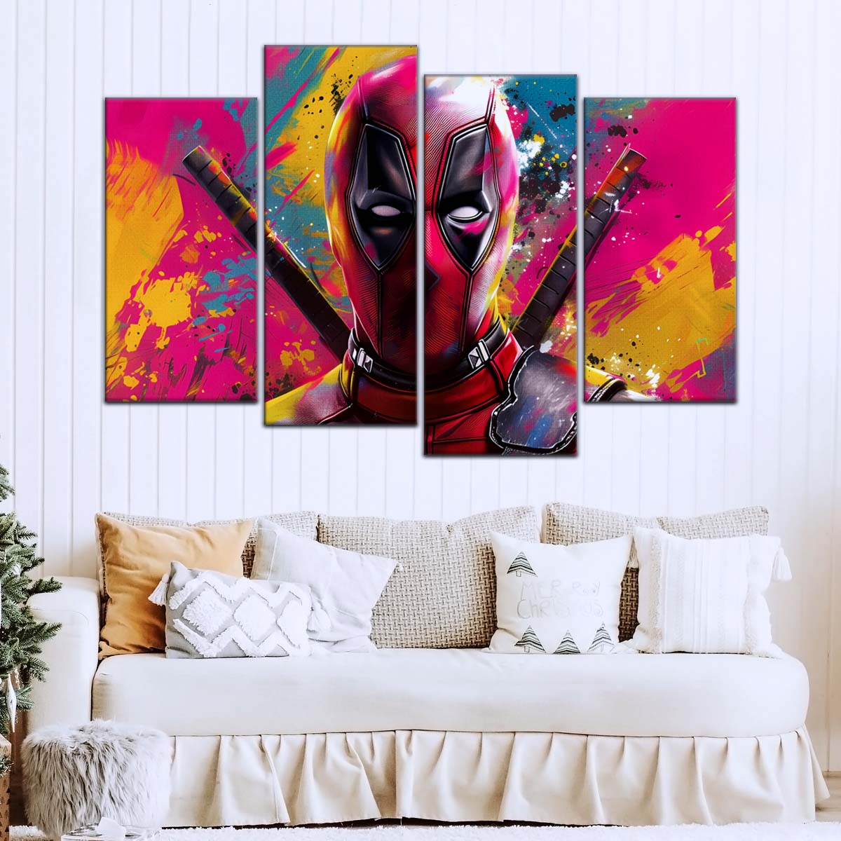 DC Wall Art - DCEU5033 - Deadpool - DC Extended Universe Poster - DC Extended Universe Canvas