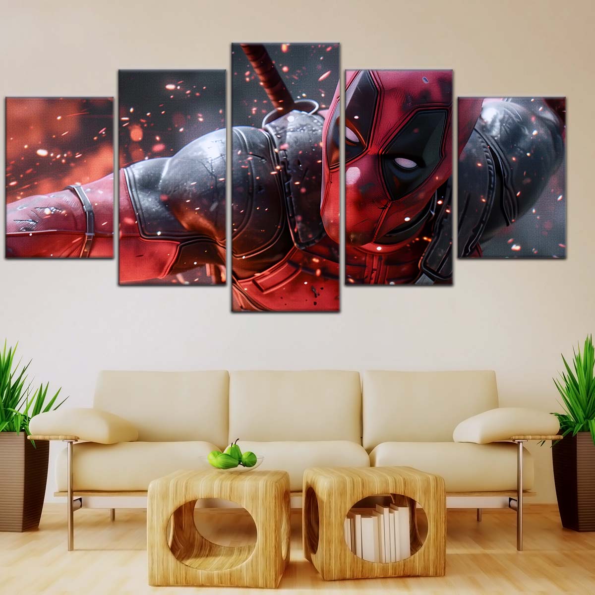 DC Wall Art - DCEU5034 - Deadpool - DC Extended Universe Poster - DC Extended Universe Canvas