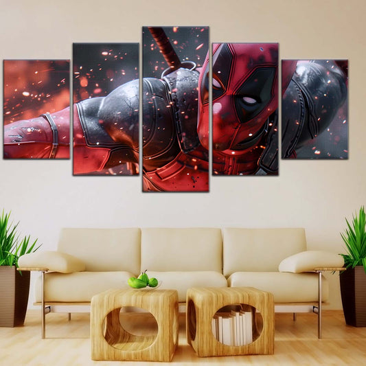 DC Wall Art - DCEU5034 - Deadpool - DC Extended Universe Poster - DC Extended Universe Canvas