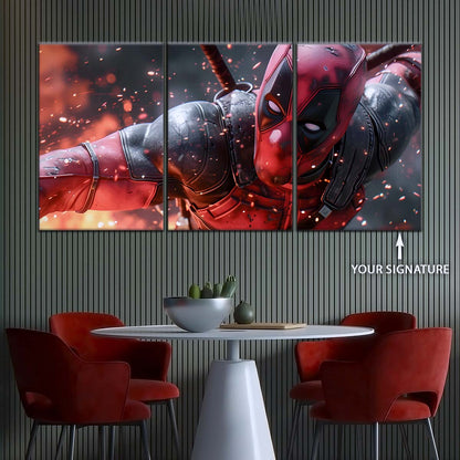 DC Wall Art - DCEU5034 - Deadpool - DC Extended Universe Poster - DC Extended Universe Canvas