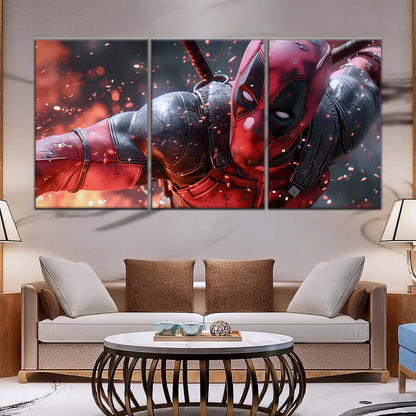DC Wall Art - DCEU5034 - Deadpool - DC Extended Universe Poster - DC Extended Universe Canvas