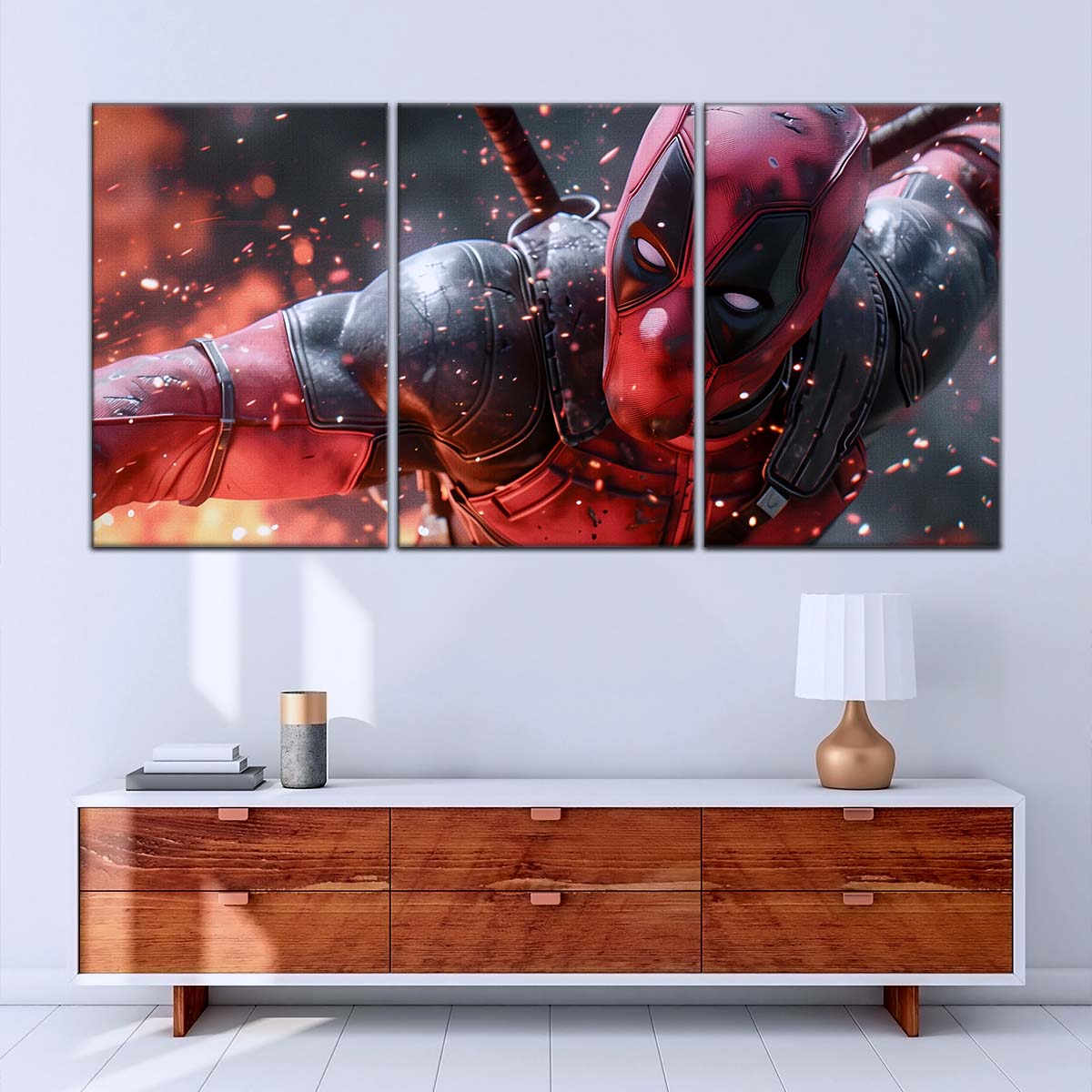 DC Wall Art - DCEU5034 - Deadpool - DC Extended Universe Poster - DC Extended Universe Canvas
