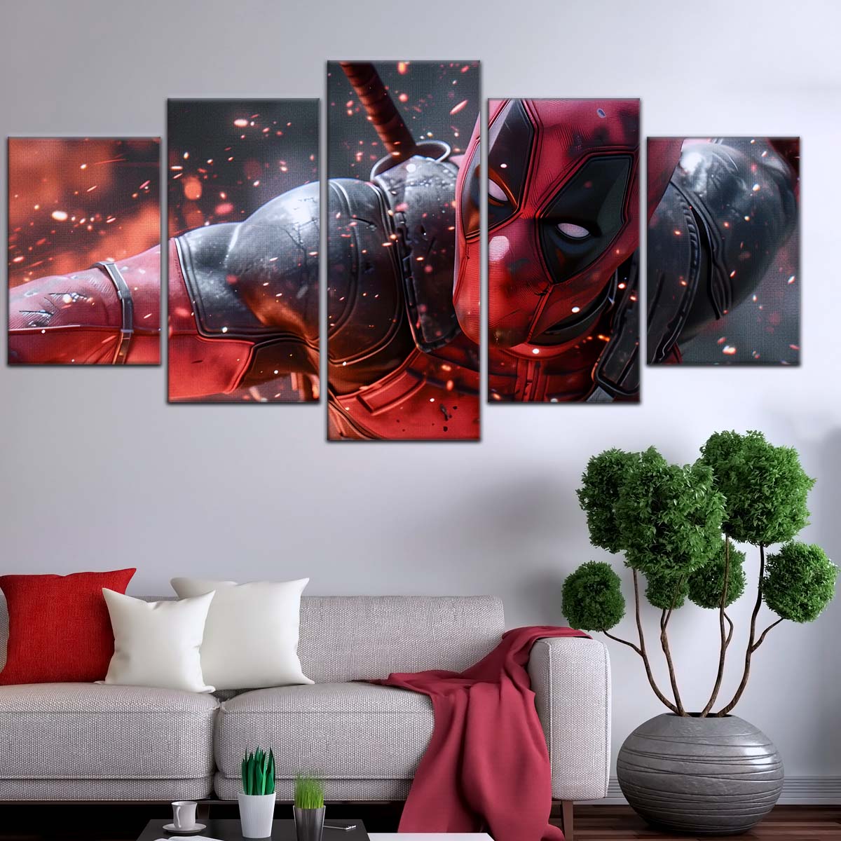 DC Wall Art - DCEU5034 - Deadpool - DC Extended Universe Poster - DC Extended Universe Canvas