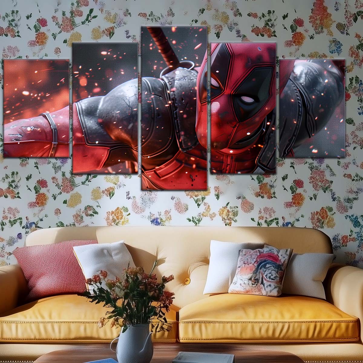 DC Wall Art - DCEU5034 - Deadpool - DC Extended Universe Poster - DC Extended Universe Canvas