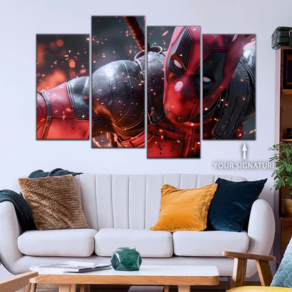 DC Wall Art - DCEU5034 - Deadpool - DC Extended Universe Poster - DC Extended Universe Canvas