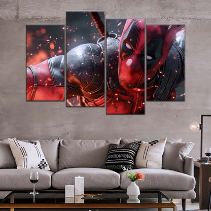 DC Wall Art - DCEU5034 - Deadpool - DC Extended Universe Poster - DC Extended Universe Canvas