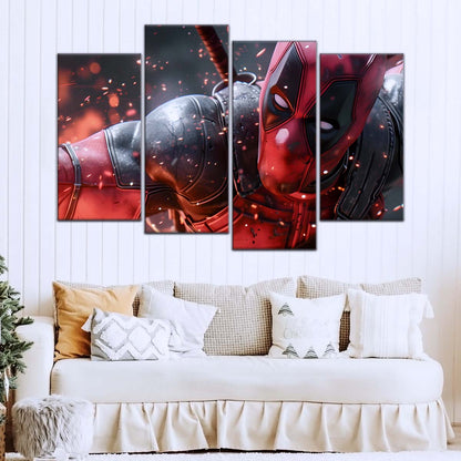DC Wall Art - DCEU5034 - Deadpool - DC Extended Universe Poster - DC Extended Universe Canvas