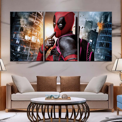 DC Wall Art - DCEU5035 - Deadpool - DC Extended Universe Poster - DC Extended Universe Canvas
