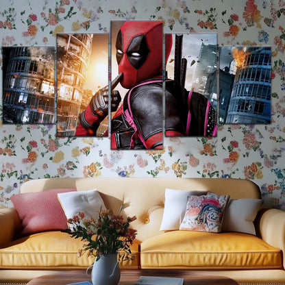 DC Wall Art - DCEU5035 - Deadpool - DC Extended Universe Poster - DC Extended Universe Canvas