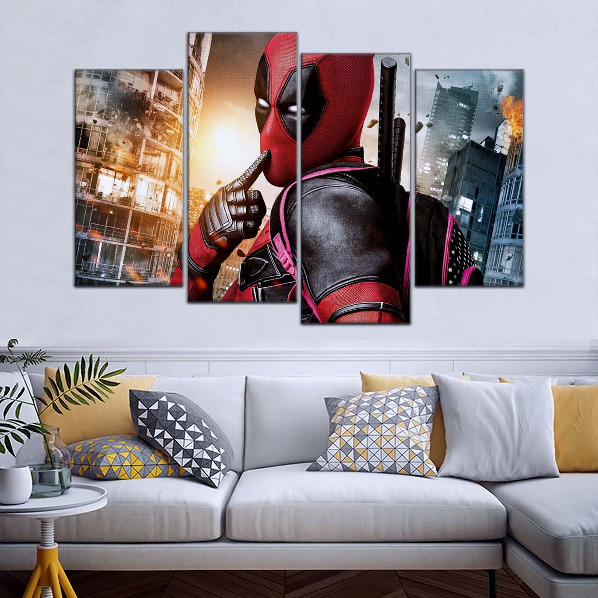 DC Wall Art - DCEU5035 - Deadpool - DC Extended Universe Poster - DC Extended Universe Canvas