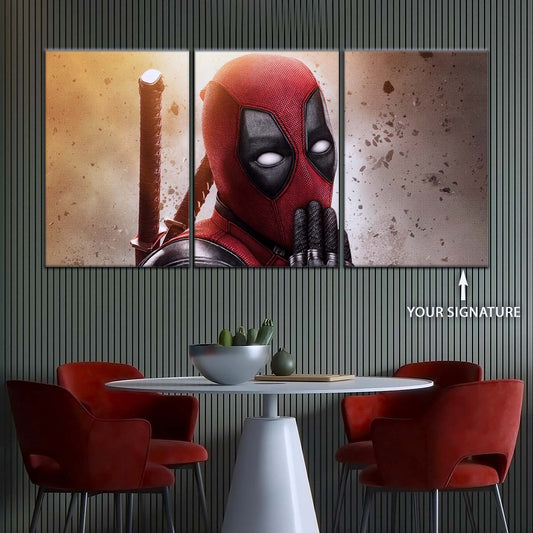 DC Wall Art - DCEU5037 - Deadpool - DC Extended Universe Poster - DC Extended Universe Canvas