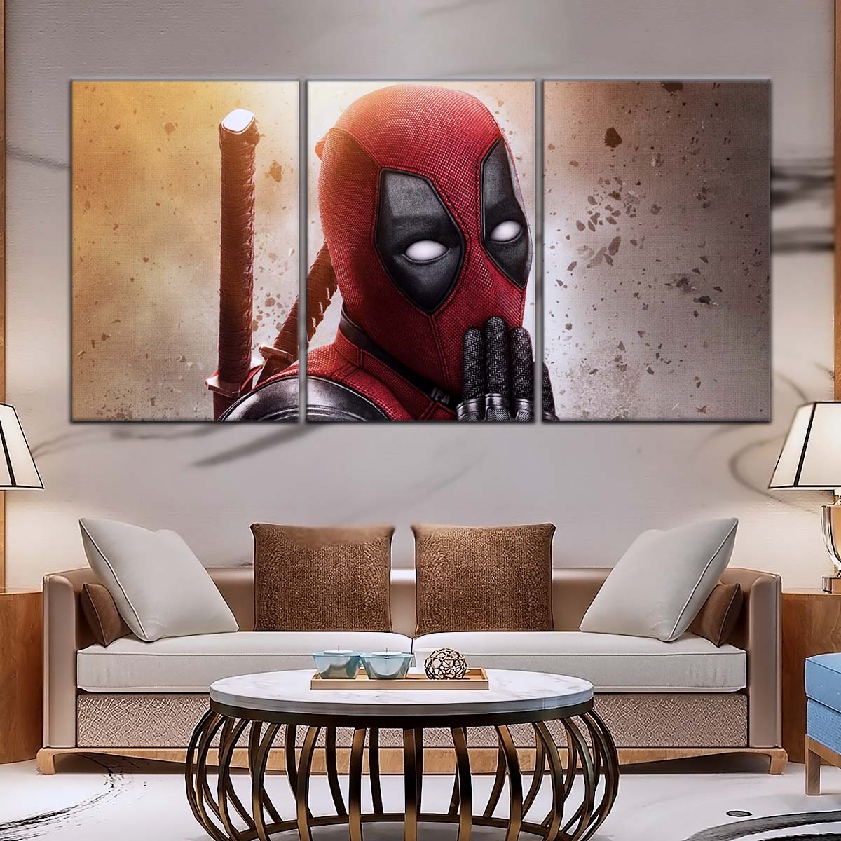 DC Wall Art - DCEU5037 - Deadpool - DC Extended Universe Poster - DC Extended Universe Canvas