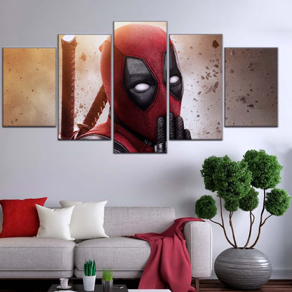 DC Wall Art - DCEU5037 - Deadpool - DC Extended Universe Poster - DC Extended Universe Canvas
