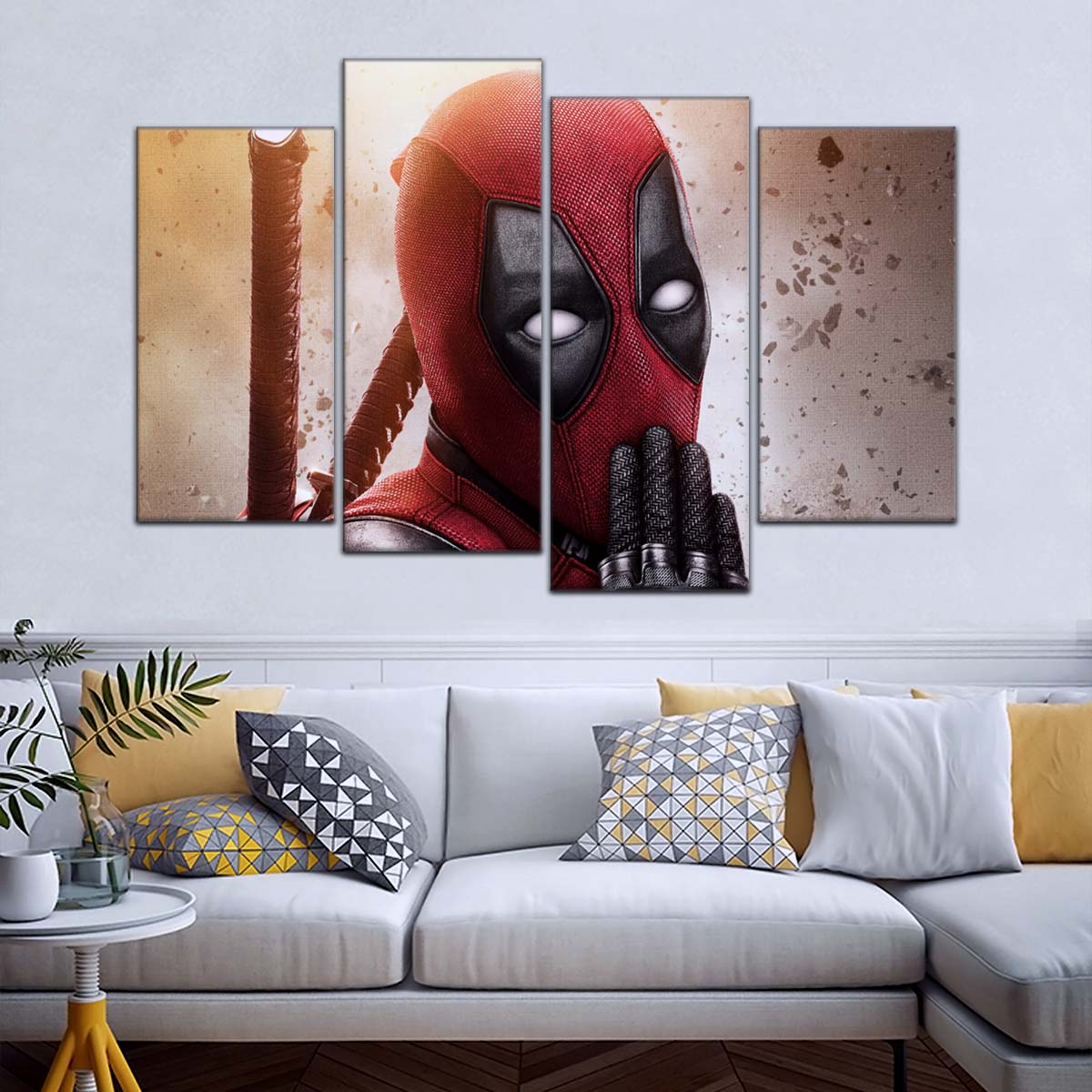 DC Wall Art - DCEU5037 - Deadpool - DC Extended Universe Poster - DC Extended Universe Canvas
