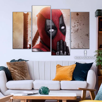 DC Wall Art - DCEU5037 - Deadpool - DC Extended Universe Poster - DC Extended Universe Canvas
