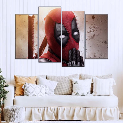 DC Wall Art - DCEU5037 - Deadpool - DC Extended Universe Poster - DC Extended Universe Canvas