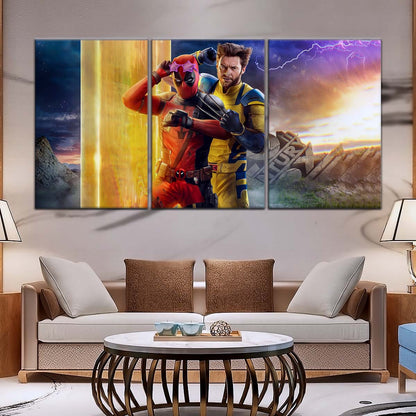 DC Wall Art - DCEU5040 - Deadpool & Wolverine - DC Extended Universe Poster - DC Extended Universe Canvas
