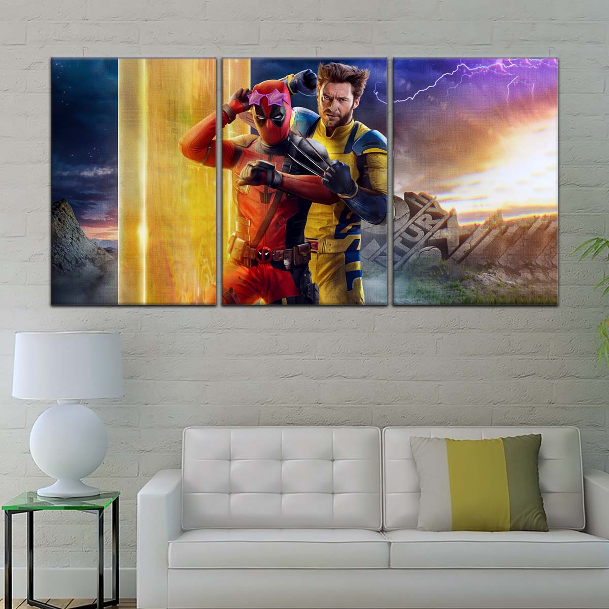 DC Wall Art - DCEU5040 - Deadpool & Wolverine - DC Extended Universe Poster - DC Extended Universe Canvas
