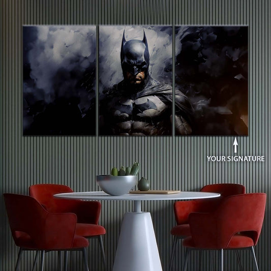 DC Wall Art - DCEU5042 - Dark Knight Emerges - Batman - DC Extended Universe Poster - DC Extended Universe Canvas