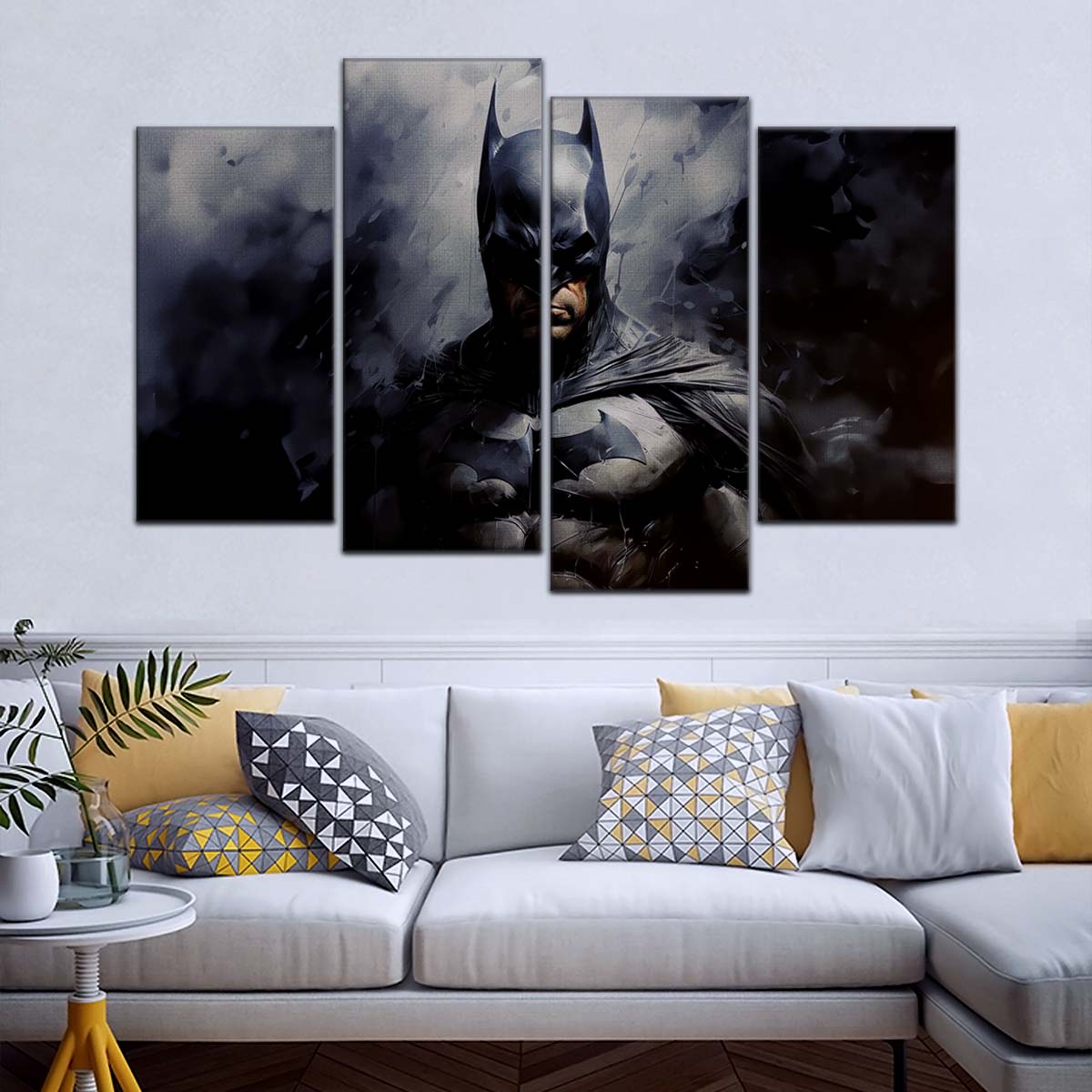 DC Wall Art - DCEU5042 - Dark Knight Emerges - Batman - DC Extended Universe Poster - DC Extended Universe Canvas