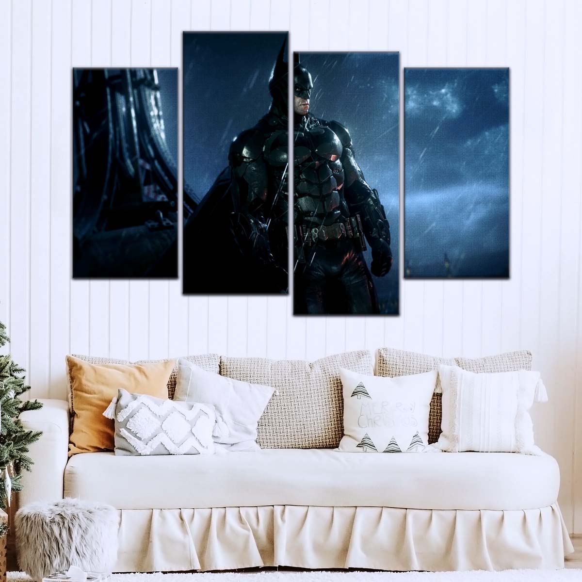 DC Wall Art - DCEU5043 - Batman Arkham Knight - DC Extended Universe Poster - DC Extended Universe Canvas