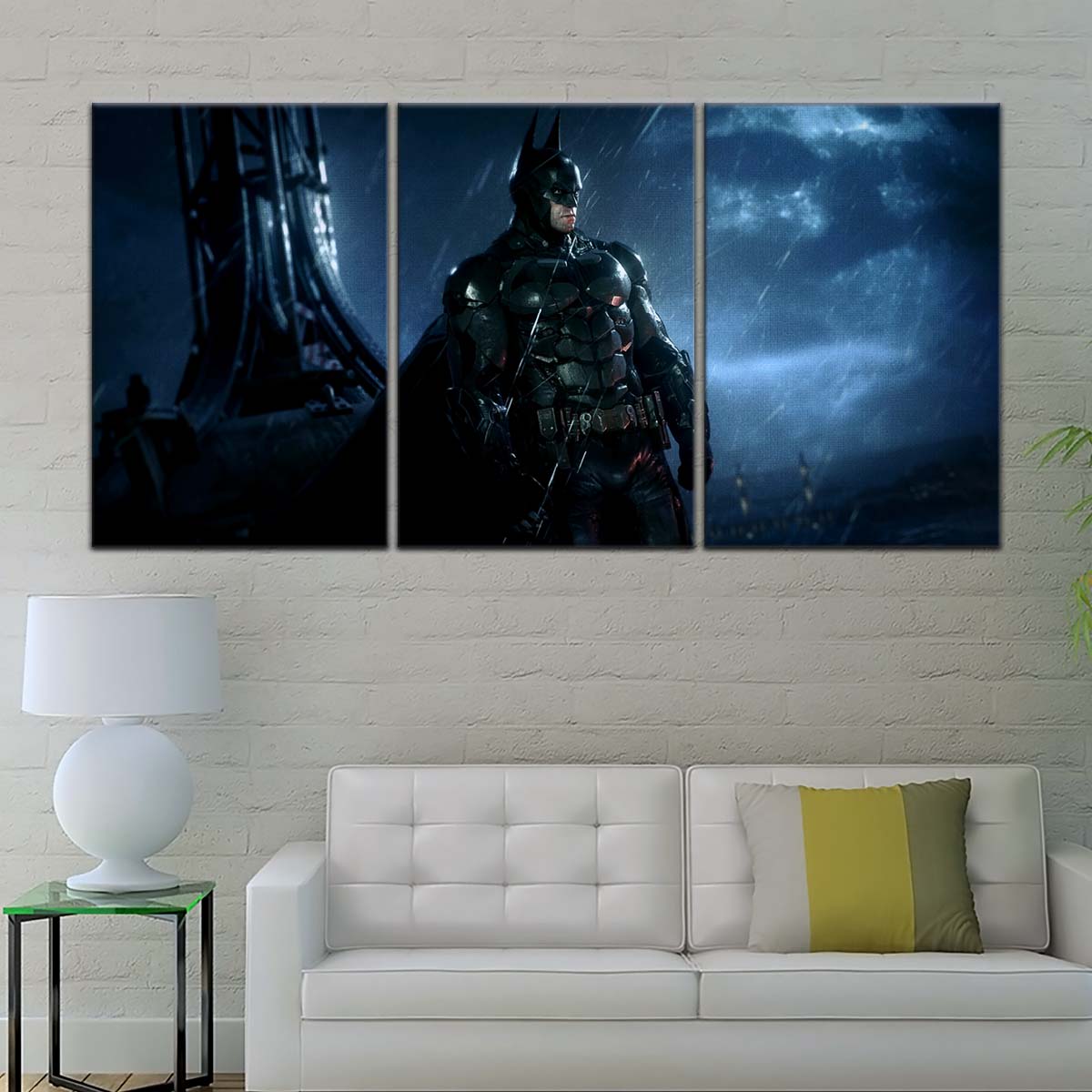 DC Wall Art - DCEU5043 - Batman Arkham Knight - DC Extended Universe Poster - DC Extended Universe Canvas