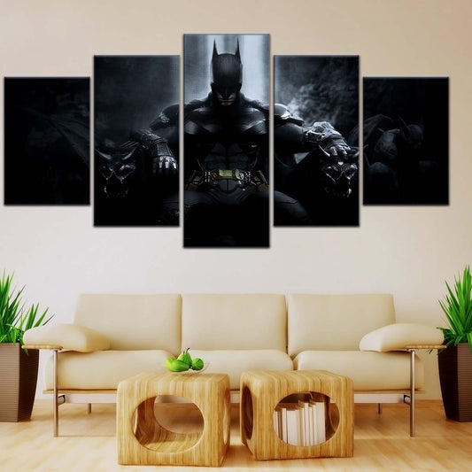 DC Wall Art - DCEU5044 - Batman - Dark Knight’s Throne from DC Comics - DC Extended Universe Poster - DC Extended Universe Canvas