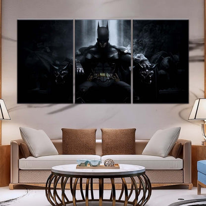 DC Wall Art - DCEU5044 - Batman - Dark Knight’s Throne from DC Comics - DC Extended Universe Poster - DC Extended Universe Canvas
