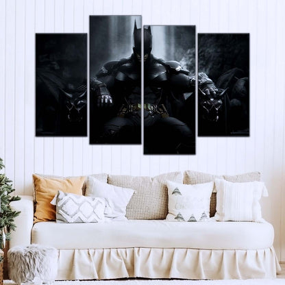DC Wall Art - DCEU5044 - Batman - Dark Knight’s Throne from DC Comics - DC Extended Universe Poster - DC Extended Universe Canvas