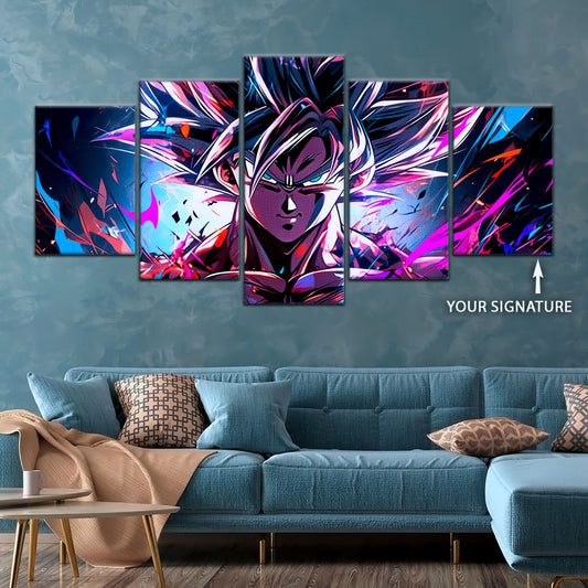 Dragon Ball Super Canvas Wall Art - DR5096 - Ultra Instinct Goku