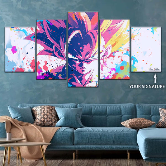 Dragon Ball Wall Art - DR5038 - Goku - Super Saiyan - Dragon Ball Super - Dragon Ball Poster - Dragon Ball Canvas
