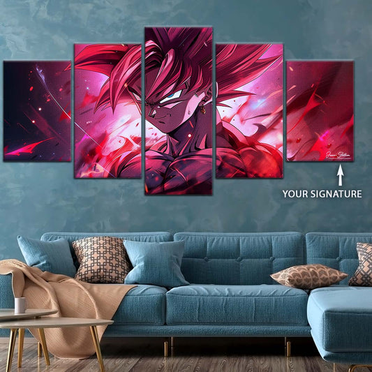Dragon Ball Wall Art - DR5073 - Goku Kaioken - Dragon Ball Z - Dragon Ball Poster - Dragon Ball Canvas