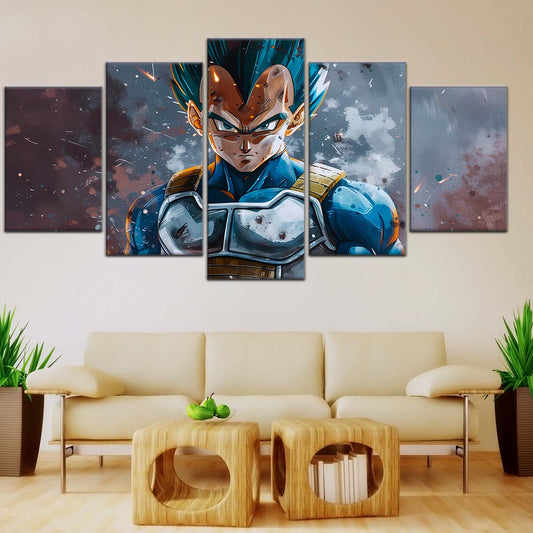 Dragon Ball Wall Art - DR5120 - Vegeta - Super Saiyan Blue - Dragon Ball Super - Dragon Ball Poster - Dragon Ball Canvas