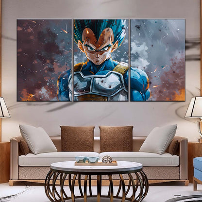 Dragon Ball Wall Art - DR5120 - Vegeta - Super Saiyan Blue - Dragon Ball Super - Dragon Ball Poster - Dragon Ball Canvas