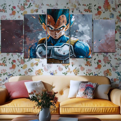 Dragon Ball Wall Art - DR5120 - Vegeta - Super Saiyan Blue - Dragon Ball Super - Dragon Ball Poster - Dragon Ball Canvas