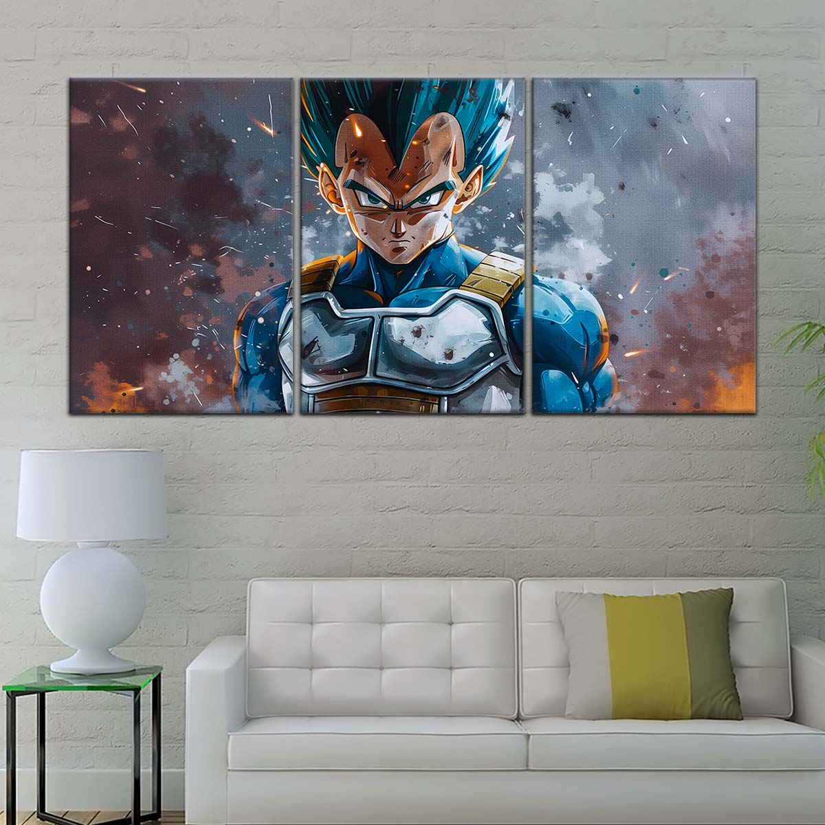 Dragon Ball Wall Art - DR5120 - Vegeta - Super Saiyan Blue - Dragon Ball Super - Dragon Ball Poster - Dragon Ball Canvas