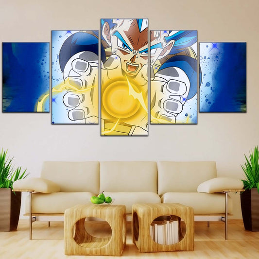 Dragon Ball Wall Art - DR5121 - Vegeta - Super Saiyan Blue - Dragon Ball Super - Dragon Ball Poster - Dragon Ball Canvas