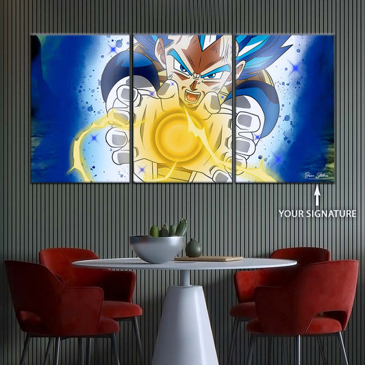 Dragon Ball Wall Art - DR5121 - Vegeta - Super Saiyan Blue - Dragon Ball Super - Dragon Ball Poster - Dragon Ball Canvas