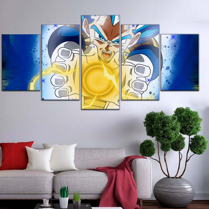 Dragon Ball Wall Art - DR5121 - Vegeta - Super Saiyan Blue - Dragon Ball Super - Dragon Ball Poster - Dragon Ball Canvas