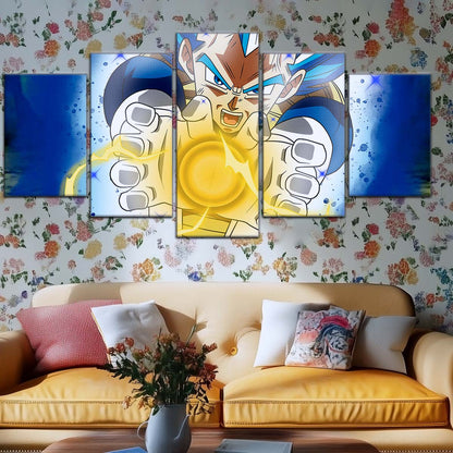 Dragon Ball Wall Art - DR5121 - Vegeta - Super Saiyan Blue - Dragon Ball Super - Dragon Ball Poster - Dragon Ball Canvas