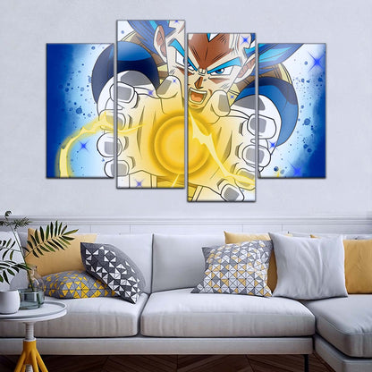 Dragon Ball Wall Art - DR5121 - Vegeta - Super Saiyan Blue - Dragon Ball Super - Dragon Ball Poster - Dragon Ball Canvas