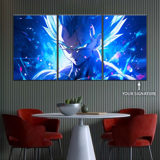Dragon Ball Wall Art - DR5122 - Vegeta - Super Saiyan Blue - Dragon Ball Super - Dragon Ball Poster - Dragon Ball Canvas