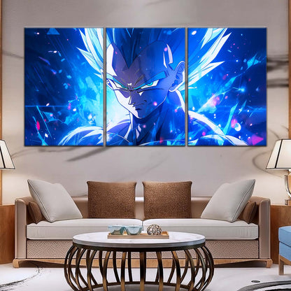Dragon Ball Wall Art - DR5122 - Vegeta - Super Saiyan Blue - Dragon Ball Super - Dragon Ball Poster - Dragon Ball Canvas