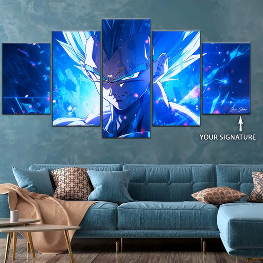Dragon Ball Wall Art - DR5122 - Vegeta - Super Saiyan Blue - Dragon Ball Super - Dragon Ball Poster - Dragon Ball Canvas