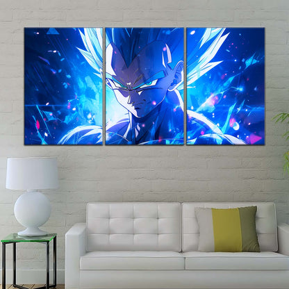 Dragon Ball Wall Art - DR5122 - Vegeta - Super Saiyan Blue - Dragon Ball Super - Dragon Ball Poster - Dragon Ball Canvas
