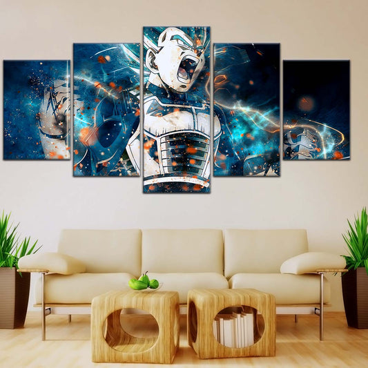 Dragon Ball Wall Art - DR5123 - Vegeta - Super Saiyan Blue - Dragon Ball Super - Dragon Ball Poster - Dragon Ball Canvas