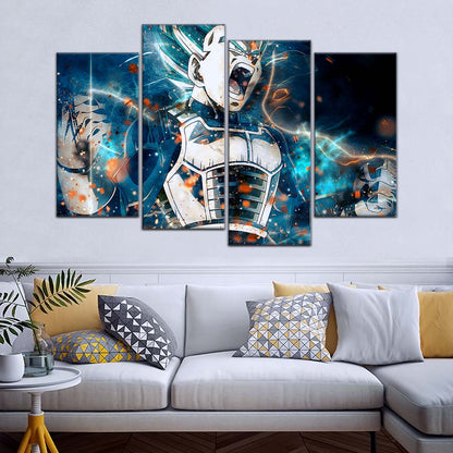 Dragon Ball Wall Art - DR5123 - Vegeta - Super Saiyan Blue - Dragon Ball Super - Dragon Ball Poster - Dragon Ball Canvas